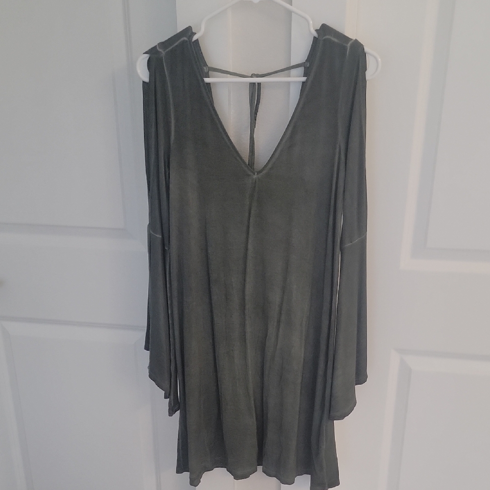 American Eagle Outfitters Olive Green dress